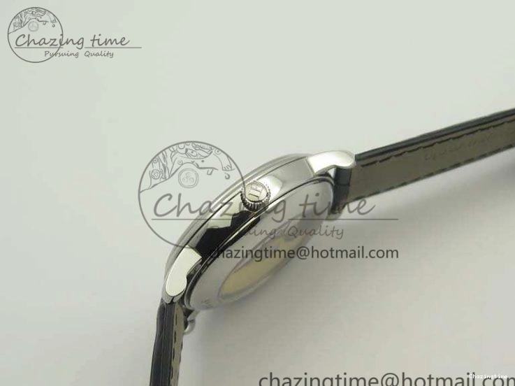 1228 SportInspired Villeret 6669 SS HG 1:1 Best Edition White Dial On Leather Strap V 8099